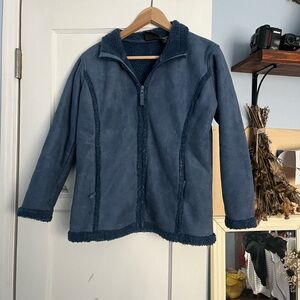 Suede Blue Jacket